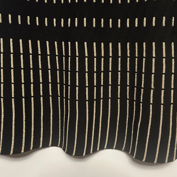 Ted Baker Black and White Patterned Mini Dress - Picture 3 of 7